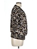 Style&Co Animal Print Black Short Sleeve Blouse Size Lg Petite - photo 4