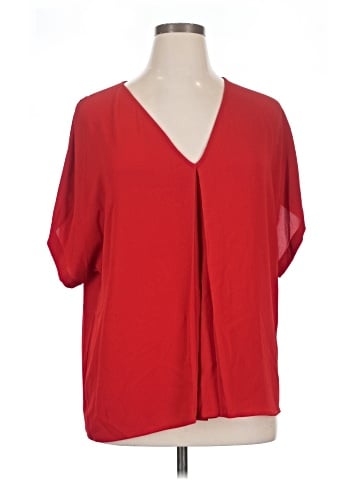 MICHAEL Michael Kors Short Sleeve Blouse (view 1)