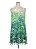 CAbi 100% Polyester Tropical Green Cocktail Dress Size XL - photo 1
