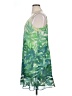 CAbi 100% Polyester Tropical Green Cocktail Dress Size XL - photo 5