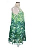 CAbi 100% Polyester Tropical Green Cocktail Dress Size XL - photo 4