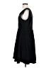 Pudding Shop 100% Polyester Solid Black Casual Dress Size 3 - photo 5