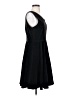 Pudding Shop 100% Polyester Solid Black Casual Dress Size 3 - photo 4