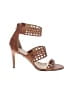 Neiman Marcus Brown Heels Size 9 - photo 1