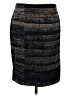Jigsaw 100% Cotton Graphic Black Formal Skirt Size 6 - photo 1