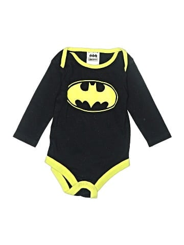 Batman Long Sleeve Onesie (view 1)