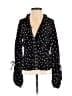 Nasty Gal Inc. 100% Polyester Black Long Sleeve Blouse Size 4 - photo 1