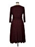 AA Studio AA Polka Dots Burgundy Casual Dress Size 14 - photo 2