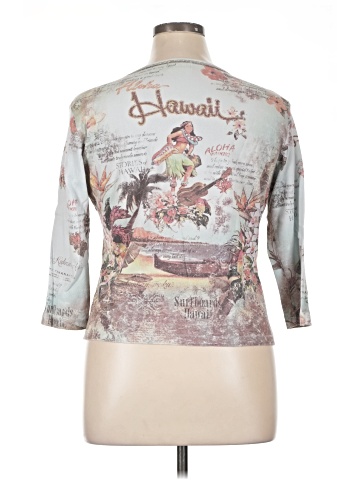 Cactus 3/4 Sleeve T-Shirt (view 2)