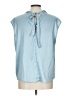 Jon & Anna 100% Polyester Blue Sleeveless Blouse Size L - photo 2