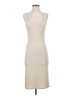 Forever 21 Solid Ivory Casual Dress Size S - photo 1