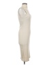 Forever 21 Solid Ivory Casual Dress Size S - photo 4