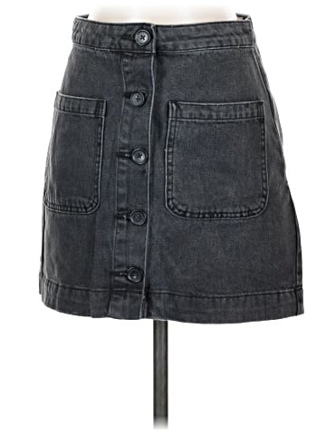 We the Free Denim Skirt (view 1)