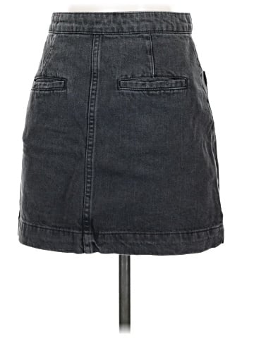 We the Free Denim Skirt (view 2)