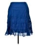 Studio West 100% Cotton Solid Blue Casual Skirt Size XL - photo 1