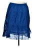 Studio West 100% Cotton Solid Blue Casual Skirt Size XL - photo 2