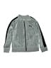 Puma Silver Zip Up Hoodie Size 8 - photo 1