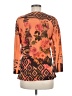 Cactus 100% Polyester Orange 3/4 Sleeve T-Shirt Size M - photo 2