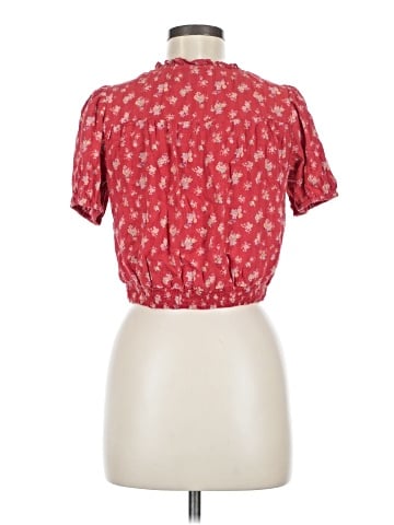 American Eagle Outfitters Short Sleeve Blouse (view 2)