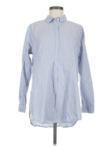 By Anthropologie Long Sleeve Button-Down Shirt (view 1)