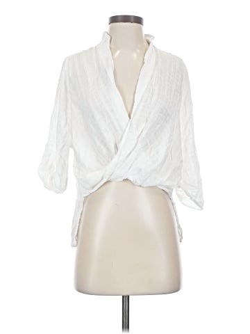Silence and Noise 3/4 Sleeve Blouse (view 1)