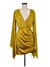 Shein Yellow Cocktail Dress Size M - photo 1