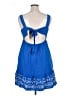 Rewind 100% Rayon Blue Casual Dress Size XL - photo 2