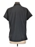 32 Degrees Gray Black Short Sleeve Blouse Size L - photo 2