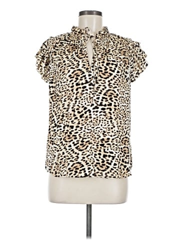 Philosophy Republic Clothing Short Sleeve Blouse (view 1)
