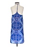 Tori Richard 100% Polyester Print Blue Casual Dress Size 00 - photo 2