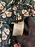 Max Studio 100% Polyester Floral Black Casual Skirt Size S - photo 5