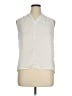 Mossimo Ivory Sleeveless Button-Down Shirt Size XL - photo 1