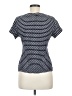 Armani Collezioni 100% Polyester Blue Short Sleeve Top Size 6 - photo 2