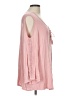 Hannah Pink 3/4 Sleeve Blouse Size L - photo 4