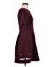 Mi ami Solid Burgundy Cocktail Dress Size M - photo 4