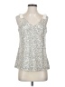Vince Camuto Silver Sleeveless Top Size XS - photo 1