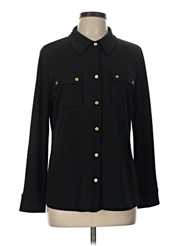 Ellen Tracy Long Sleeve Blouse (view 1)