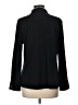 Ellen Tracy Black Long Sleeve Blouse Size L - photo 2