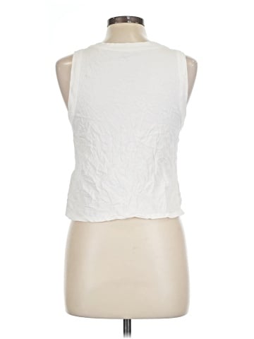 Madewell Softfade Cotton Boxy-Crop Tank (view 2)
