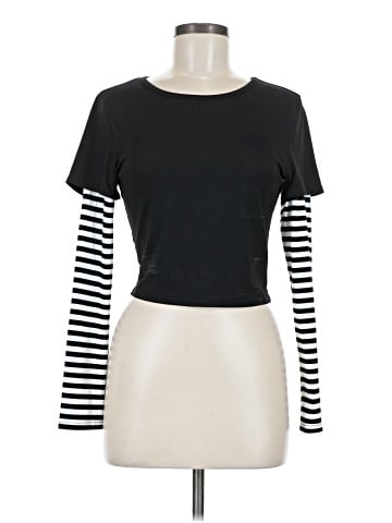 Romwe 3/4 Sleeve T-Shirt (view 1)