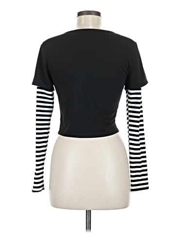 Romwe 3/4 Sleeve T-Shirt (view 2)
