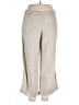 Max Studio 100% Linen Solid Tan Linen Pants Size L - photo 1