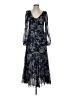 MNG 100% Polyester Blue Cocktail Dress Size 2 - photo 1