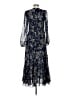 MNG 100% Polyester Blue Cocktail Dress Size 2 - photo 2