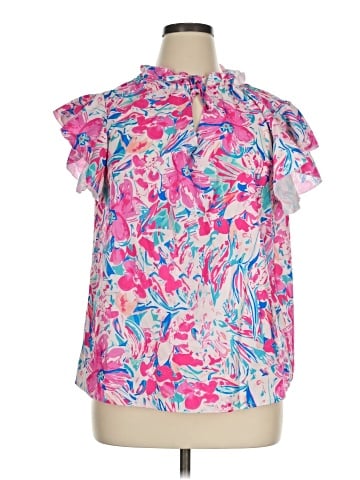 Unbranded Short Sleeve Blouse (view 1)