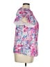 Unbranded 100% Polyester Pink Short Sleeve Blouse Size 14 - photo 4