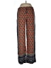 Kenar 100% Rayon Print Orange Casual Pants Size L - photo 1