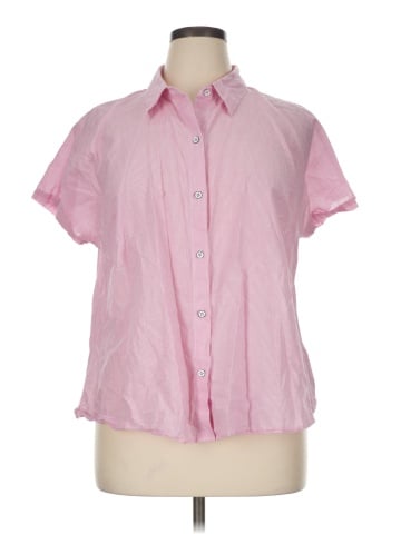 CAbi Short Sleeve Button-Down Shirt (view 1)