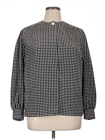 Evan Picone Long Sleeve Blouse (view 1)