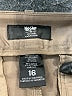 Mossimo Solid Tan Khaki Shorts Size 16 - photo 3